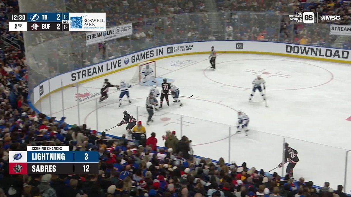Absolutely WILD play by Bo Byram and Jason Zucker 🥵