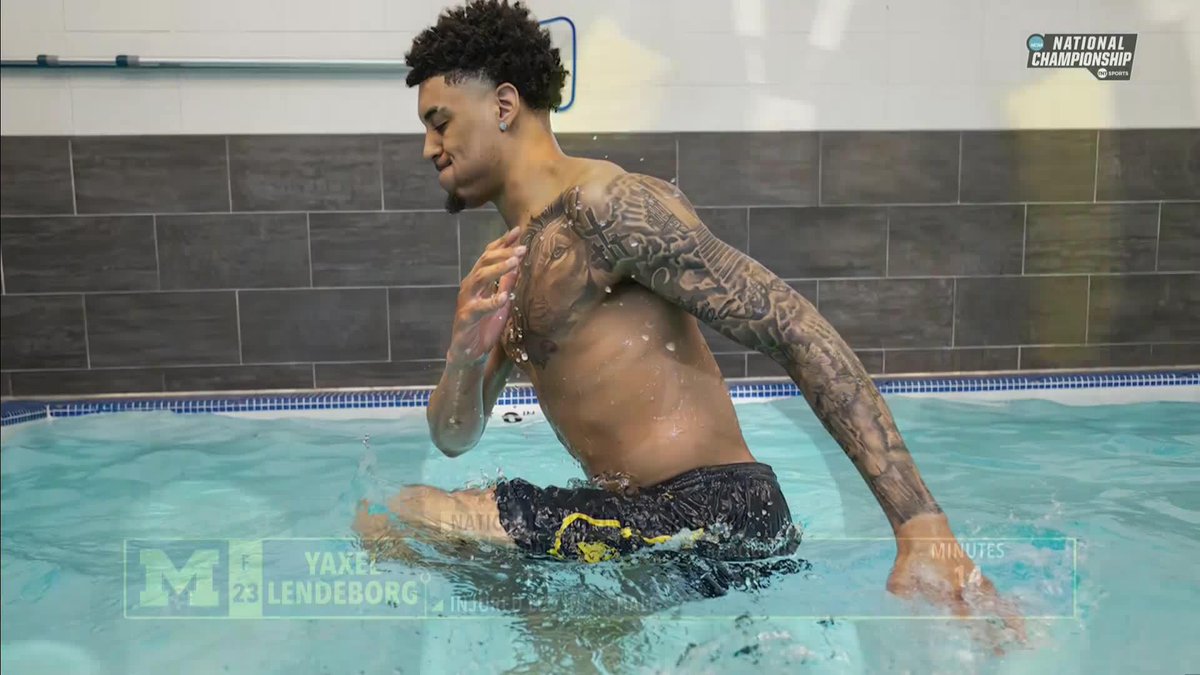 "He was asking himself, 'Why me? Why now?'" Tracy Wolfson with an update on Yaxel Lendeborg, who is set to play for Michigan Men's Basketball tonight