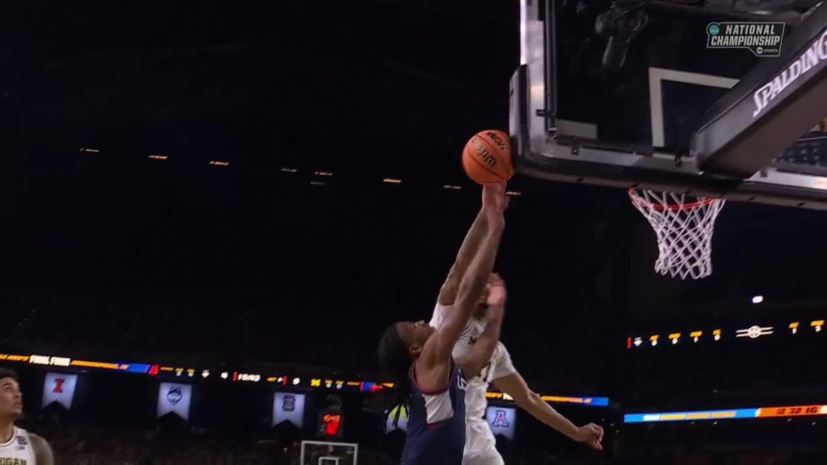 DENIED BY RODDY GAYLE! Michigan Men's Basketball