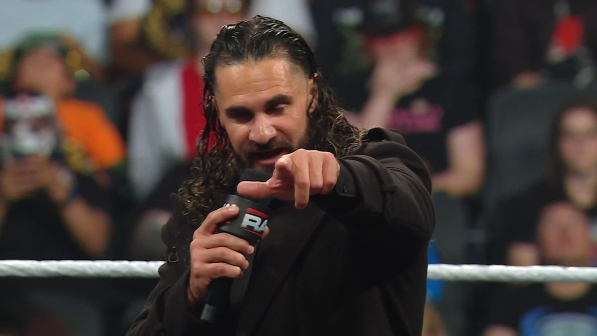 It is CHAOS right now between GUNTHER and Seth Rollins 🤯
