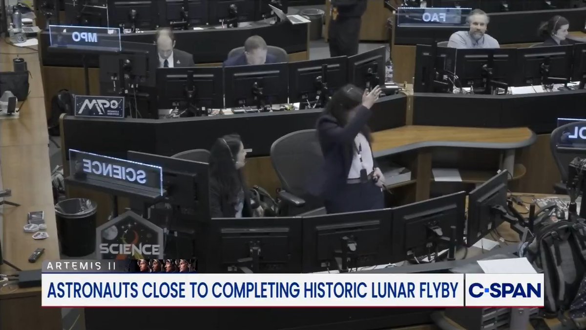 Artemis II: "There was a little bit of giddiness. We have seen 3 impact flashes so far...Definitely impact flashes on the moon...On the earth side of the moon." "Amazing news...incredible news. We have citizen scientists here on earth looking for impact flashes."