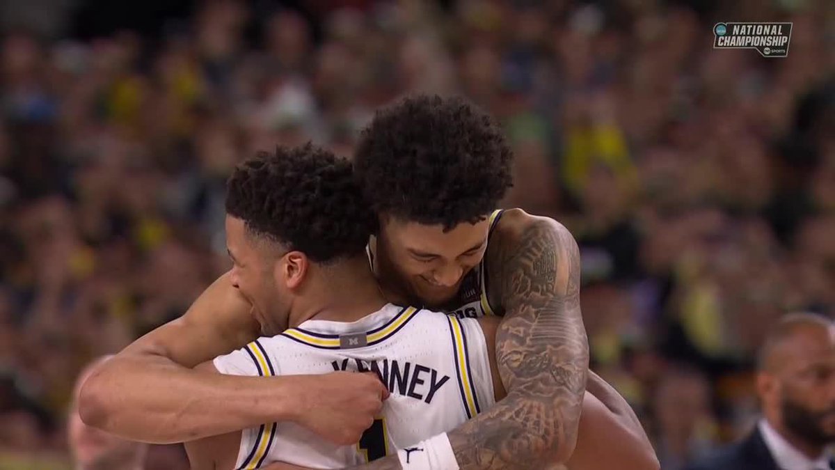 The thrill of victory and the agony of defeat. Michigan Men's Basketball is back on top of the college basketball world ๐
