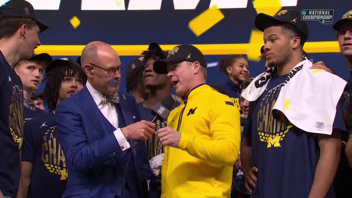 The Most Outstanding Player of the 2026 Final Four is Michigan Men's Basketball's Elliot Cadeau 〽️ "The unselfishness that everybody has... Nobody cared about nothing but winning. I'm just glad to be a part of that." - Elliot Cadeau