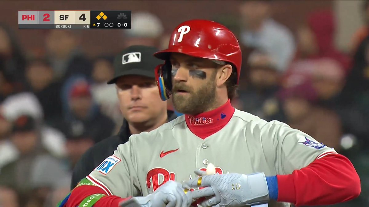 BRYCE'S THIRD HIT OF THE NIGHT TIES US UP!