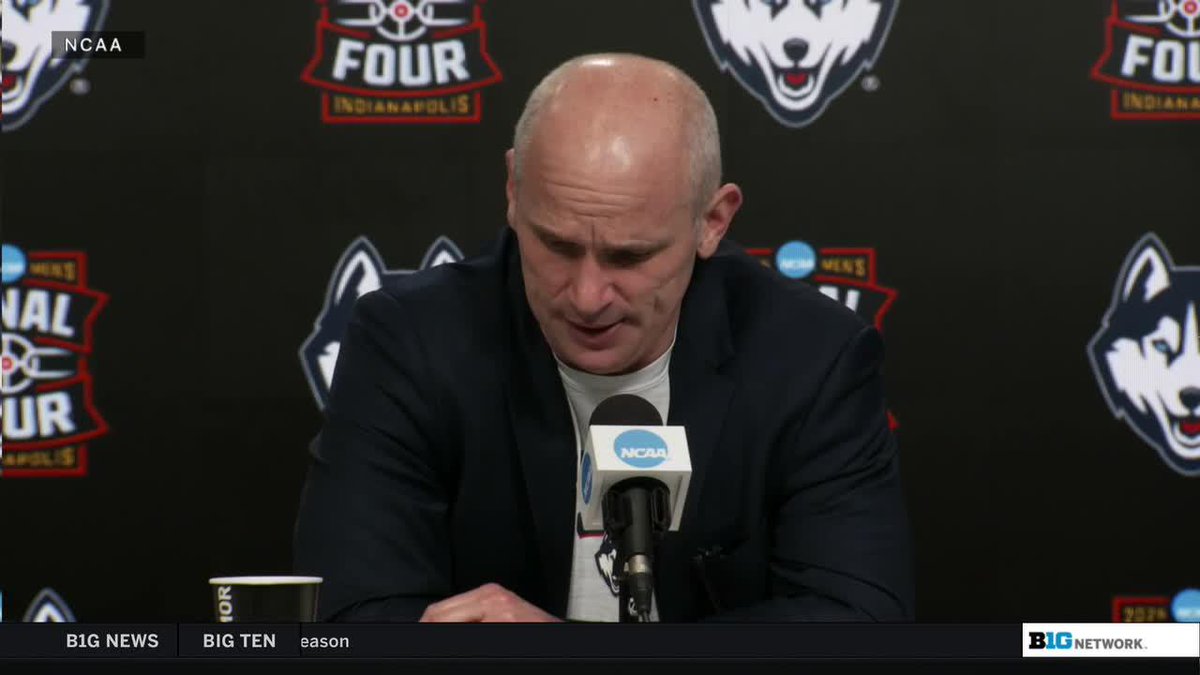 "It's one of the better teams that I've played." 🗣️ UConn coach Dan Hurley on national champ Michigan Men's Basketball #MFinalFour x #MarchMadness
