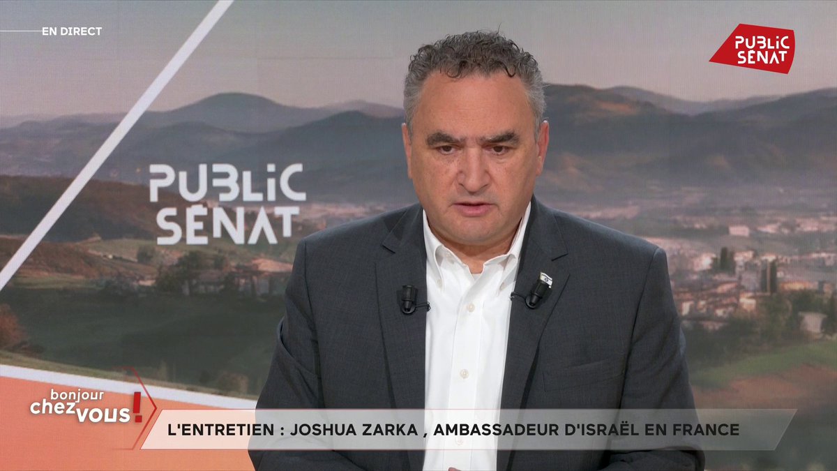 “La peine de mort existe déjà. Monsieur de Villepin a une position anti-israélienne et un discours semi-antisémite”, estime l’ambassadeur d’Israël en France, Joshua L. Zarka qui réagit aux critiques sur l’adoption d’une loi sur la peine de mort pour les terroristes palestiniens.