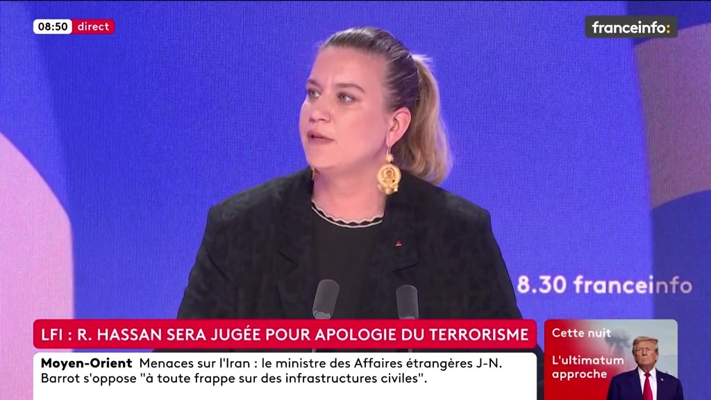 🔴 LFI dénonce un harcèlement judiciaire contre Rima Hassan ➡️ "Il y a eu 16 procédures depuis deux ans contre Rima Hassan, dont 13 ont été classées sans suite. On en parle toujours pour nous salir, mais jamais lorsque ces procédures sont classées [...]", dit Mathilde Panot