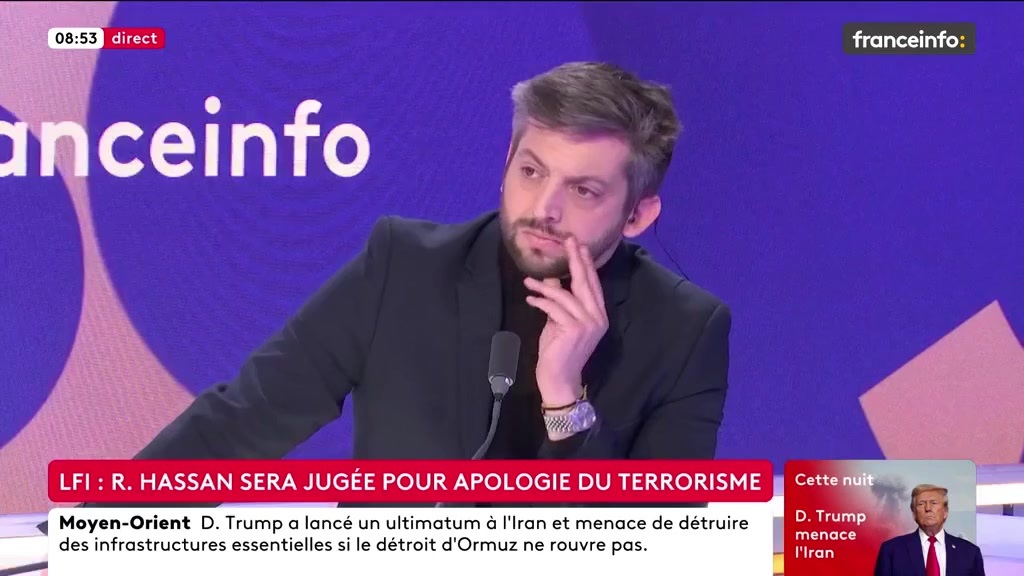 🔴 LFI : Rima Hassan sera jugée pour apologie du terrorisme ➡️ "Est-ce que sérieusement Rima Hassan a-t-elle une seule fois incité à passer à l'acte sur un acte terroriste ? Jamais", dit Mathilde Panot