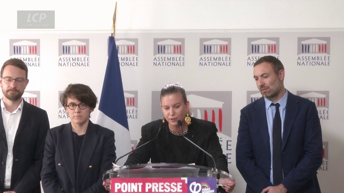 Rassemblement anti-raciste à Saint-Denis : "Le gouvernement n'a pas envoyé un seul de ses représentants à cette mobilisation", s'indigne Mathilde Panot, "une honte absolue". #DirectAN