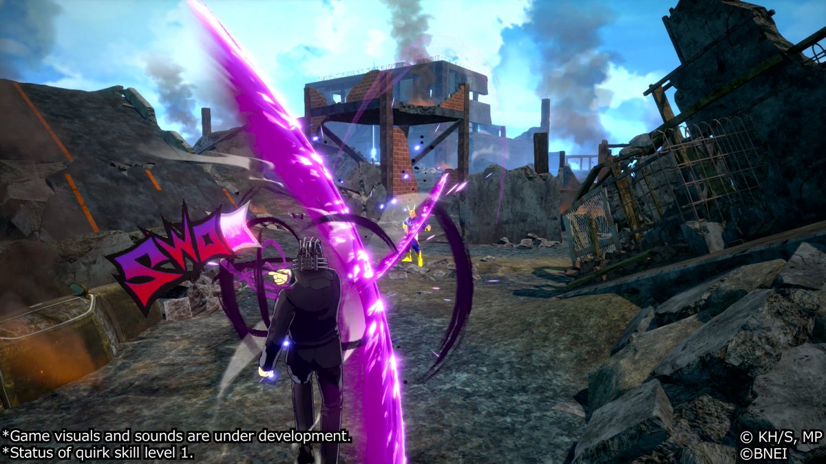 🖐️ All For One's new Quirk Skill! Quirk Skill α : 「Gale Rend」 Fire five consecutive blades of wind. Hold the button to stay suspended in the air while continuously firing your wind barrage! #MHUR