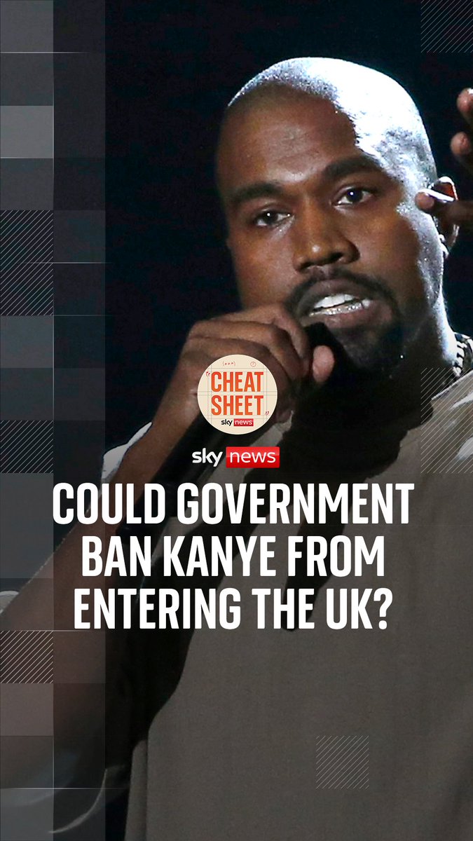 Could the government ban ‘Ye’ from entering the UK? Sponsors of London’s Wireless festival have backed out of the event. Now Kanye West has offered to meet with the British Jewish community ahead of his shows. Anna and Kamali discuss the latest on Cheat Sheet ⬇️