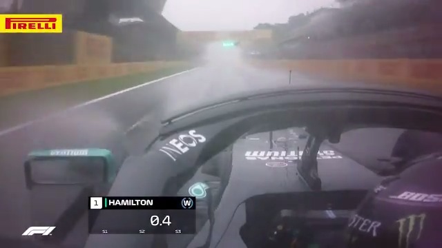 Lewis Hamilton taking pole position in Styria 2020 1.216s faster than Verstappen in P2 1.428s faster than his teammate