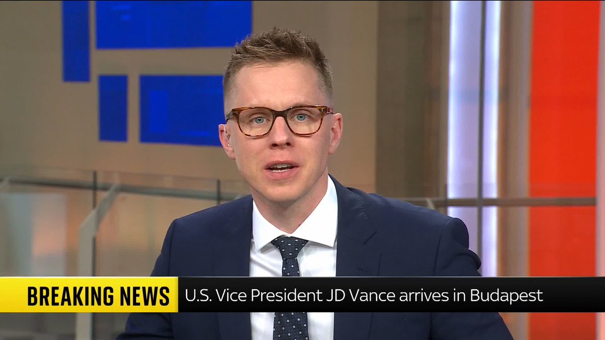 BREAKING: U.S. Vice President JD Vance has arrived in Budapest ahead of the election in Hungary to support Viktor Orban’s re-election campaign Read more: