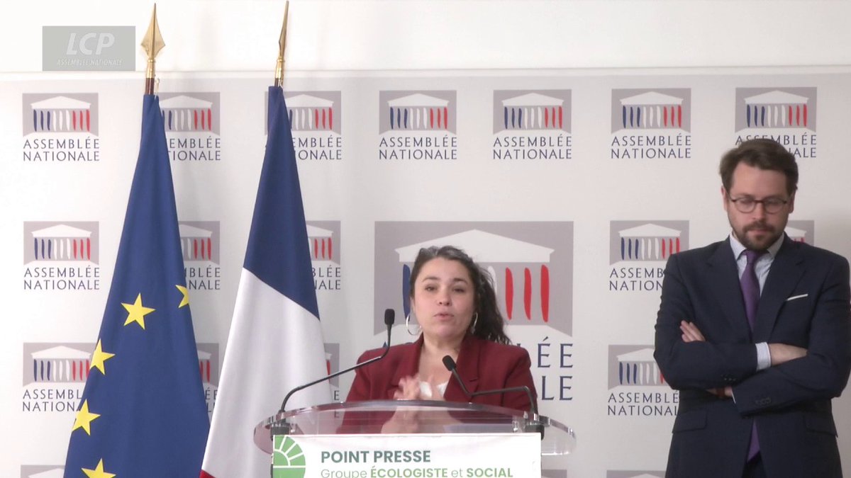 Pétition contre la loi Yadan : "Cette proposition de loi est un outil dans la main de l'extrême droite pour faire taire des militants écologistes, humanistes", déplore Léa Balage El Mariky. #DirectAN