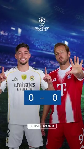 📸 صوّر الشاشة… وتوقّع نتيجة قمة ريال مدريد وبايرن ميونيخ في ذهاب ربع نهائي دوري أبطال أوروبا! 👀⚽️ 📦 اشترك الآن 👇 🔗 📱 #دوري_أبطال_أوروبا #UCL