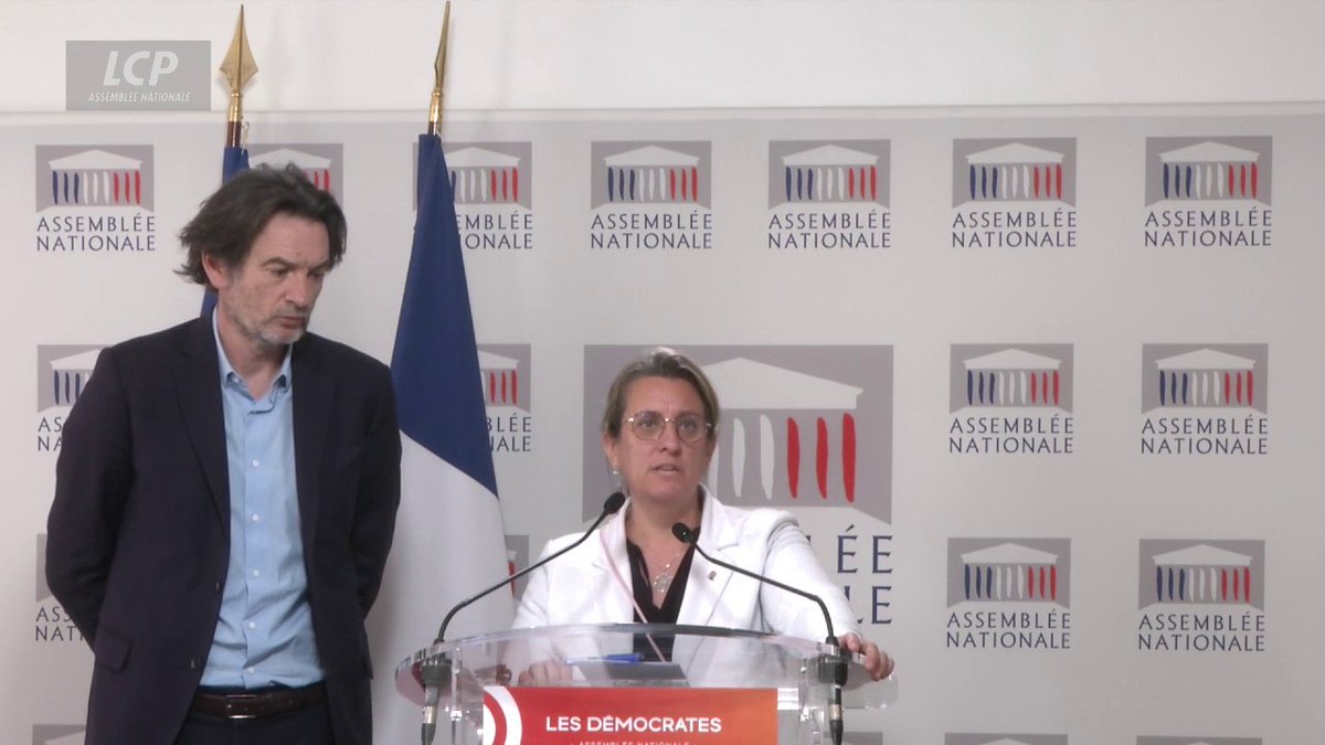 Proposition de loi Yadan : "Nous sommes très réservés sur ce texte", dit Perrine Goulet. "Nous appellerions quasiment à son retrait de l'ordre du jour, qui permettrait à mon avis d'apaiser les choses et de regarder le sujet plus en profondeur dans les mois à venir". #DirectAN
