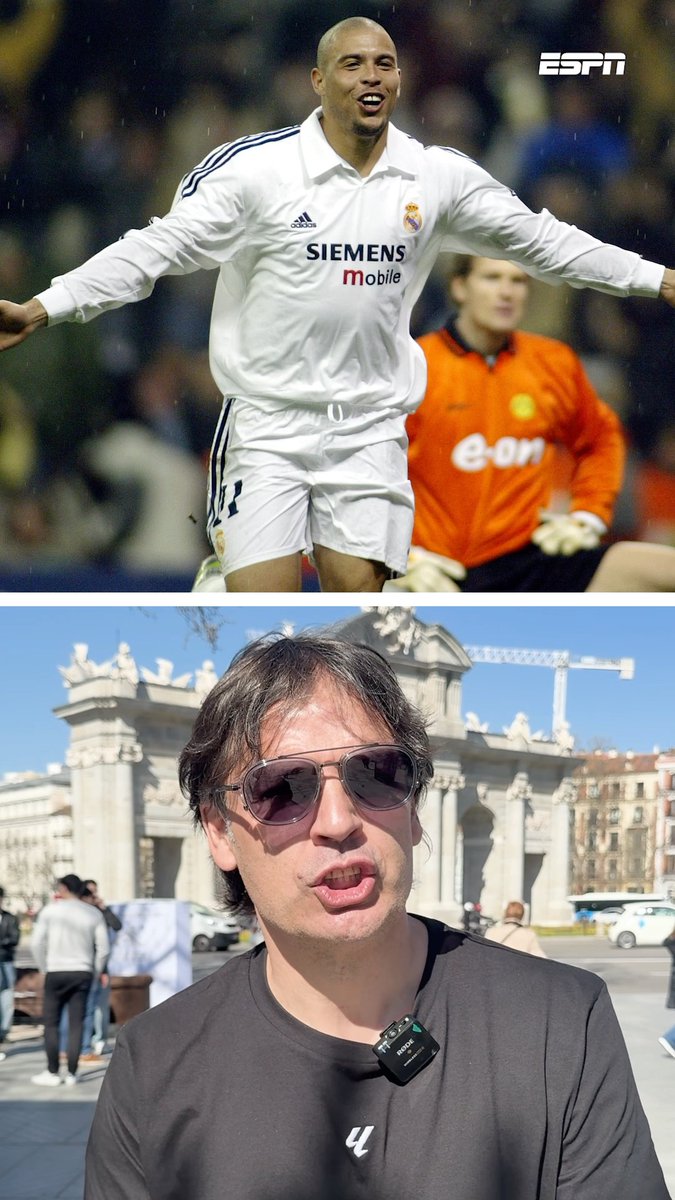 Fernando Morientes gives ones word for his Real Madrid teammates ⚪️