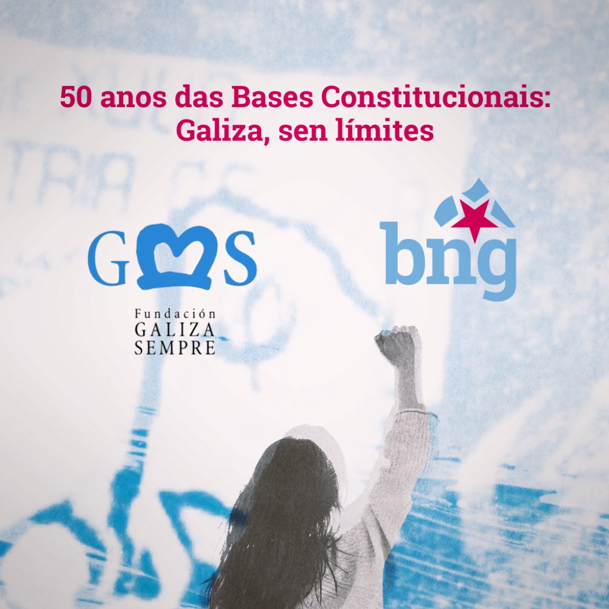 1976-2026, pasaron cincuenta anos das Bases Constitucionais que defendeu daquela o nacionalismo e mantemos o obxectivo: decidir por nós. A soberanía de Galiza reside no pobo galego. Galiza Sempre