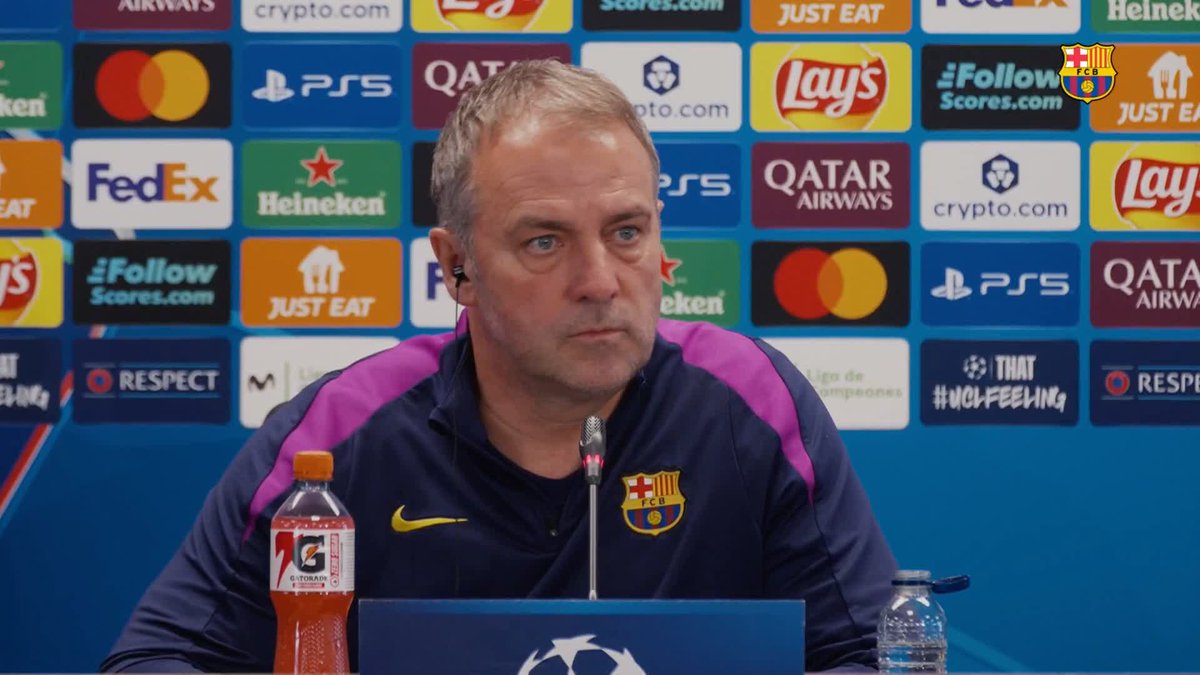 Flick: ❝We have to focus on our style of play. It’s important to stay focused from the beginning. It’s the Champions League—everyone wants to play in this competition, and we have a chance to reach the semifinals. That’s our goal.❞