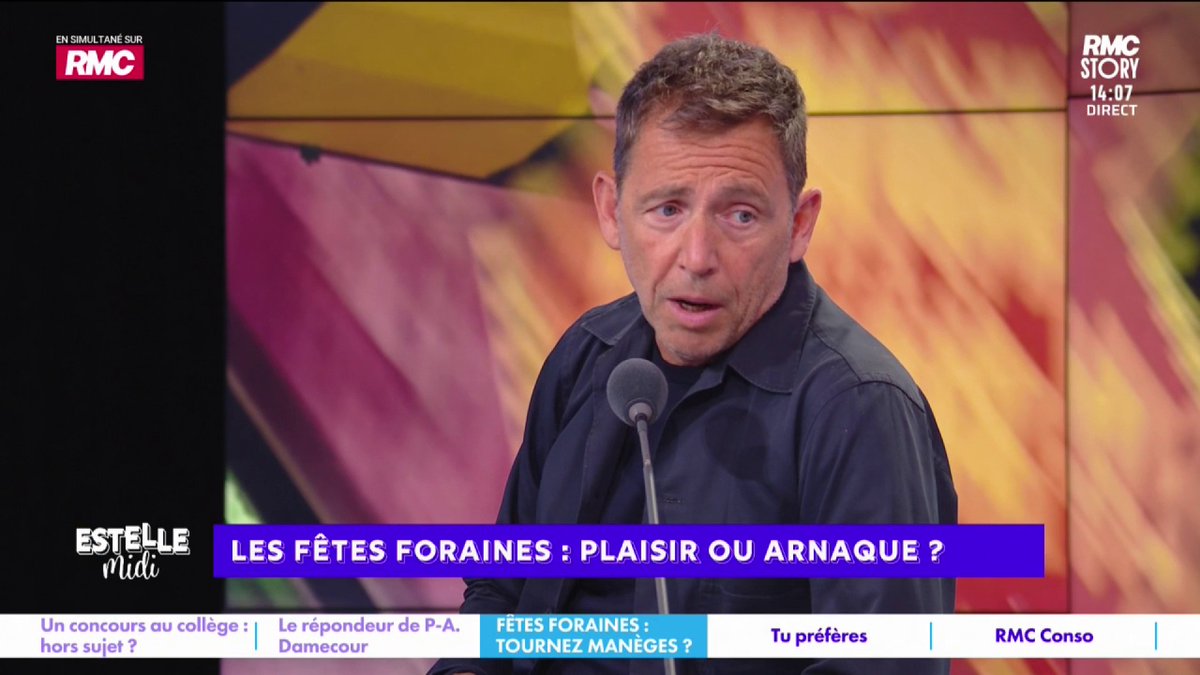 🎡 Fêtes foraines : plaisir ou arnaque ? 🎙️ Daniel Riolo : "J'ai beaucoup de respect pour les forains mais il y a un problème... La plupart sont devenues des coupe-gorges ! La Foire du Trône, c'est à peu près 1 embrouille par jour ! Et les pauvres forains sont victimes de ça !"
