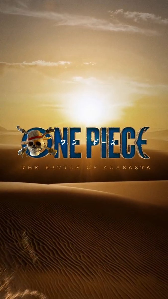 The first teaser for #OnePiece Season 3. The Battle of Alabasta is coming in 2027.