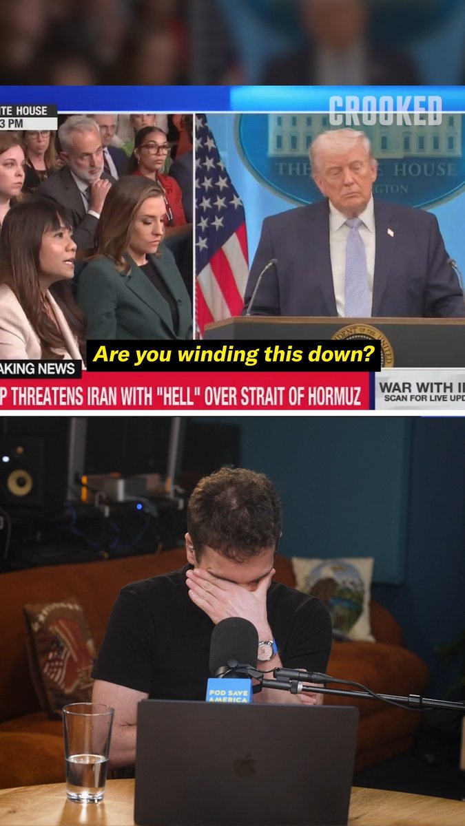 Trump threatens war crimes in Iran.