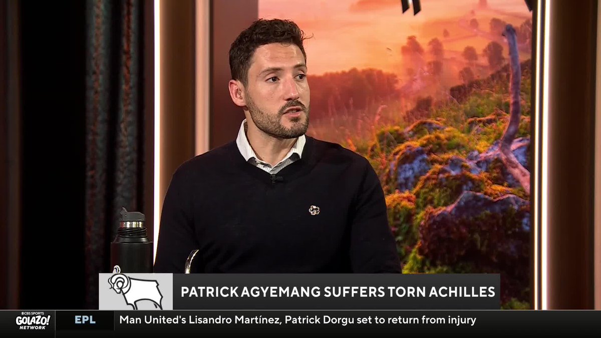 Derby County confirm that striker Patrick Agyemang has suffered a serious Achilles tendon injury 😔 Nico Cantor and Michael Lahoud react to the devastating news and what it means for the #USMNT just months out from the World Cup 🇺🇸