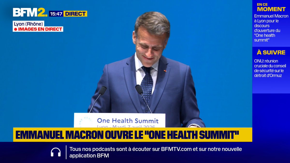 Emmanuel Macron : "La grande joie et le soulagement de savoir Cécile Kohler et Jacques Paris libres et sur le chemin du retour pour la France. C'est une formidable nouvelle. Je pense à leur famille et leurs proches, à ceux qui se sont mobilisés" #BFM2