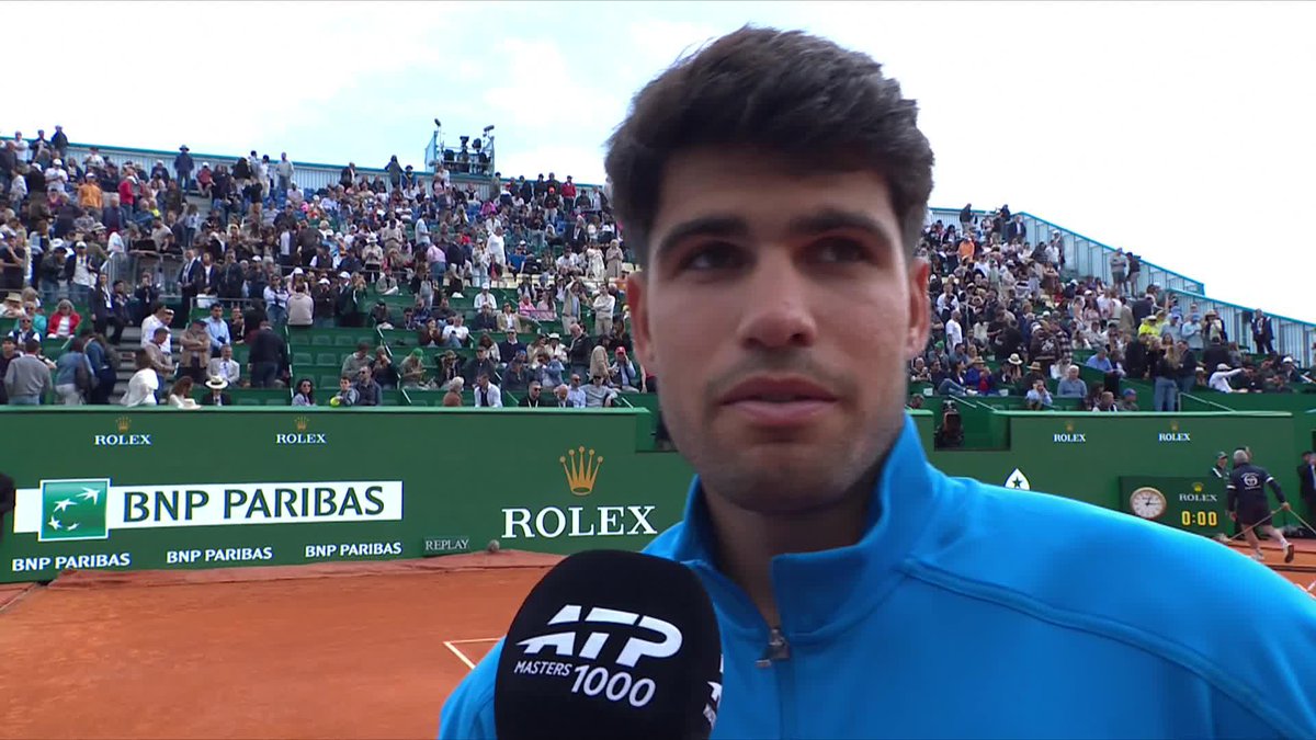 🗣️ “Voy a perder el Número 1 del mundo. No sé si será en este torneo o en el próximo, pero defiendo muchos puntos y me será muy difícil defenderlos. Jannik también sumará puntos. El Número 1 no está en mi mente ahora mismo”. Carlitos, muy sincero.