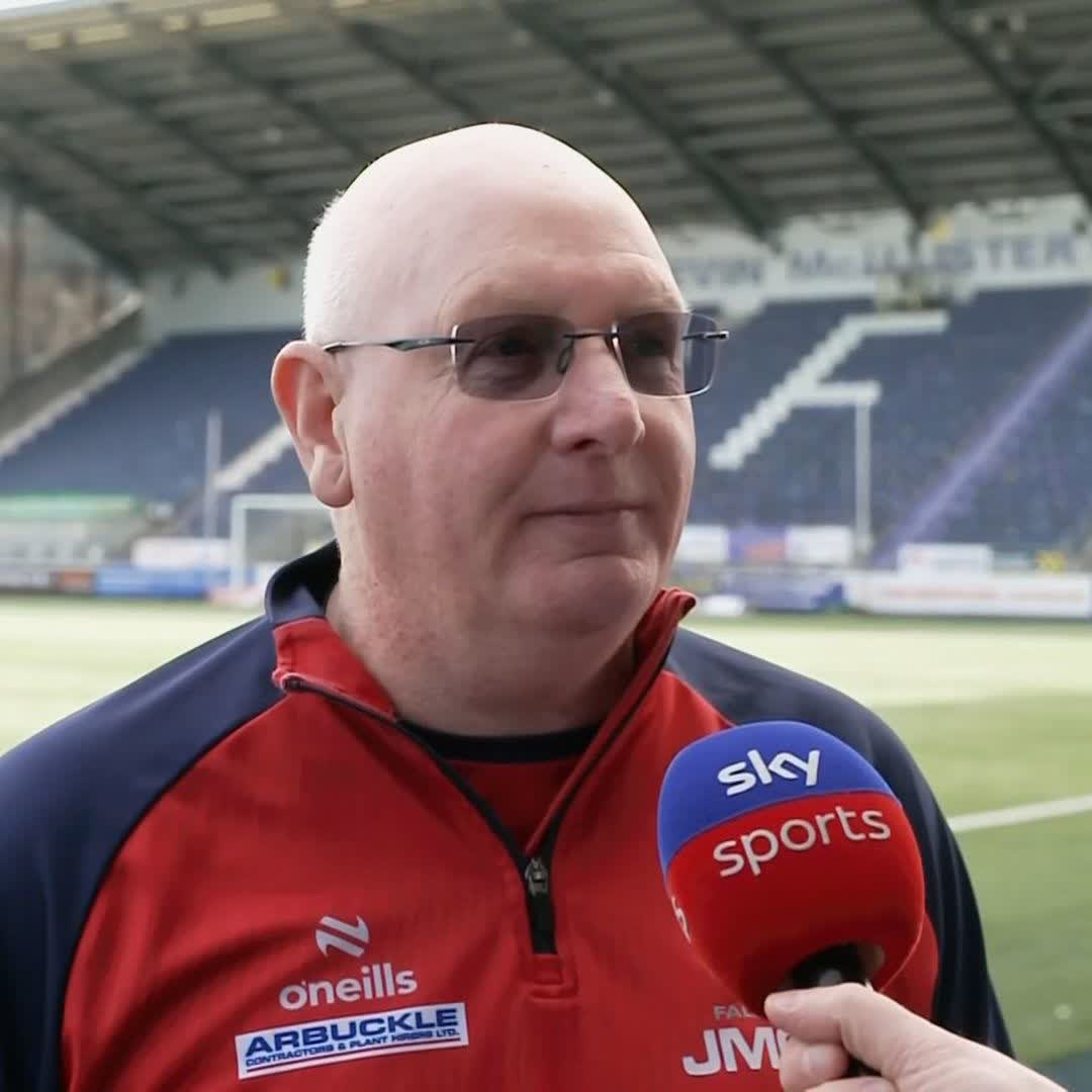 ❌ "We're not going to get involved in conspiracies... we're doing it for Falkirk" Bairns boss John McGlynn is promising 100% until the end of the season, starting with Rangers on Sunday - 𝙡𝙞𝙫𝙚 𝙤𝙣 𝙨𝙠𝙮 𝙨𝙥𝙤𝙧𝙩𝙨