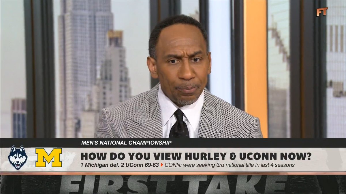 “The attention he [Dan Hurley] brings to college basketball is the right kind of attention.” Stephen A Smith and Sean Farnham talk through how they view Dan Hurley and UConn after their National Championship defeat ⬇️