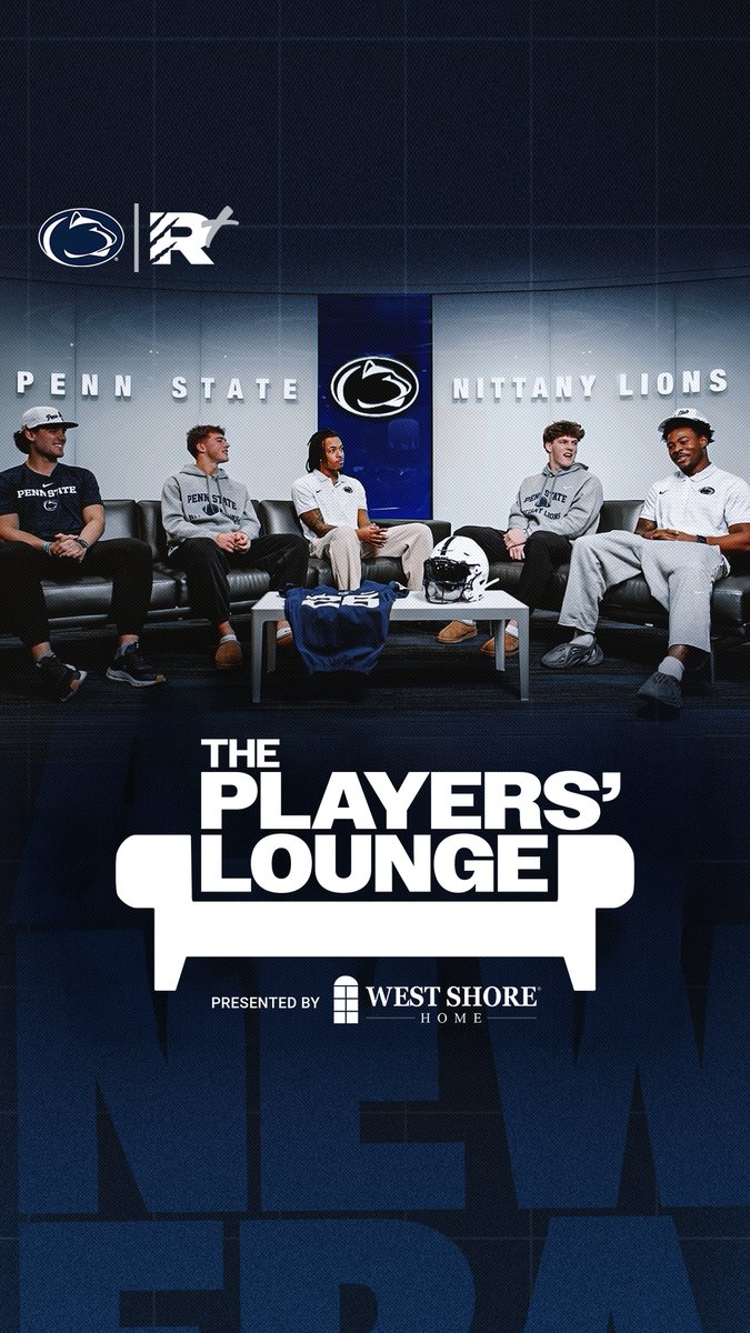 Unfiltered + Unscripted Welcome to The Players' Lounge. Episode 01 — Out Now 🔗 #WeAre | Penn State Football