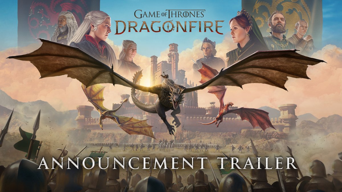 Official trailer for ‘GAME OF THRONES: DRAGONFIRE’ mobile game.