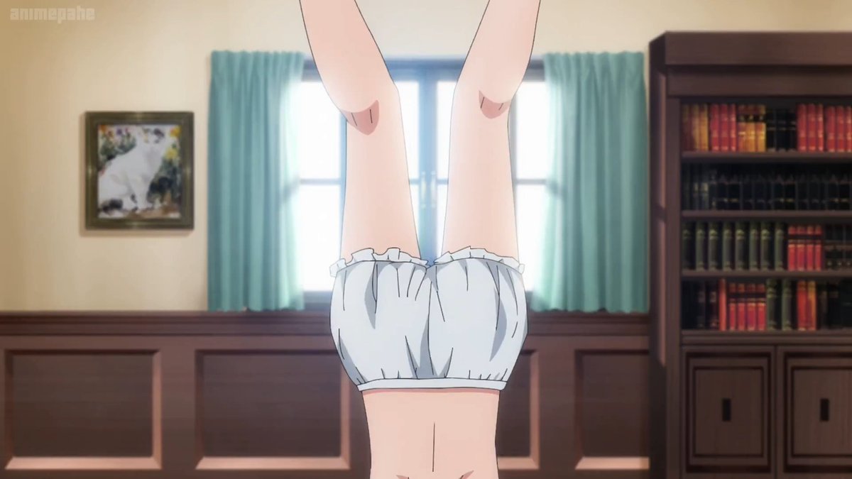 Ruti's cute morning exercise routine.