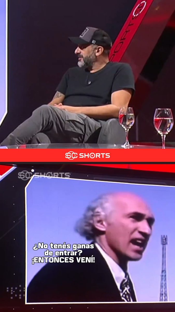 😳 "¿NO TENÉS GANAS DE ENTRAR?" El Rifle Pandolfi recordó un espectacular momento que vivió junto a Carlos Bianchi cuando éste lo dirigió en Vélez y agregó: "ES COMO MI PADRE FUTBOLÍSTICO" 📺 #SCShorts 📺 Plan Premium de #DisneyPlus | YouTube ESPN Fans