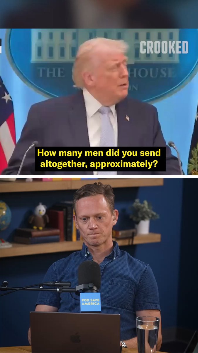 Trump’s press conference about the U.S. military rescuing an American airman shows how messed up their larger message is.