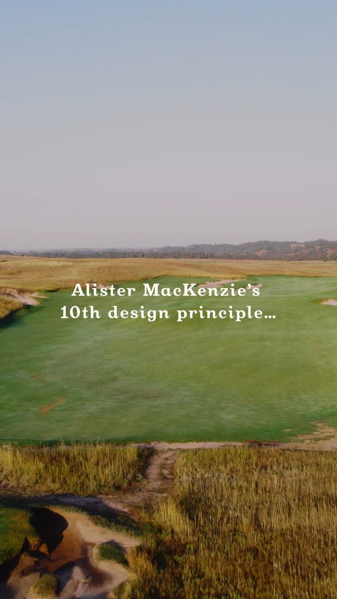 Alister MacKenzie’s 10th design principle, outlined in "13 Essential Features of an Ideal Golf Course" (c: 1920), reads simply: No lost balls. "There should be a complete absence of the annoyance and irritation caused by the necessity of looking for lost balls." Our response: