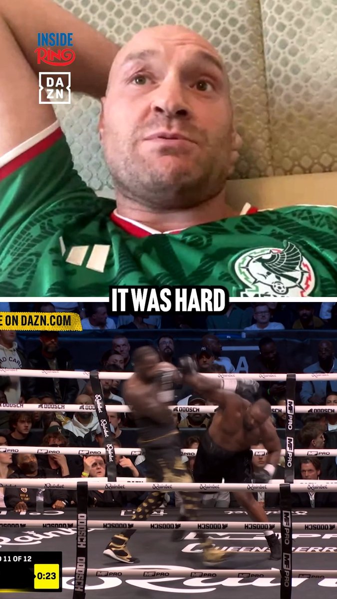 Tyson Fury tells us that while watching Wilder-Chisora, he was thinking he had never seen two fighters slide that far from their prime. And at 37 and after 16 months sidelined, he’s wondering “am I next?”