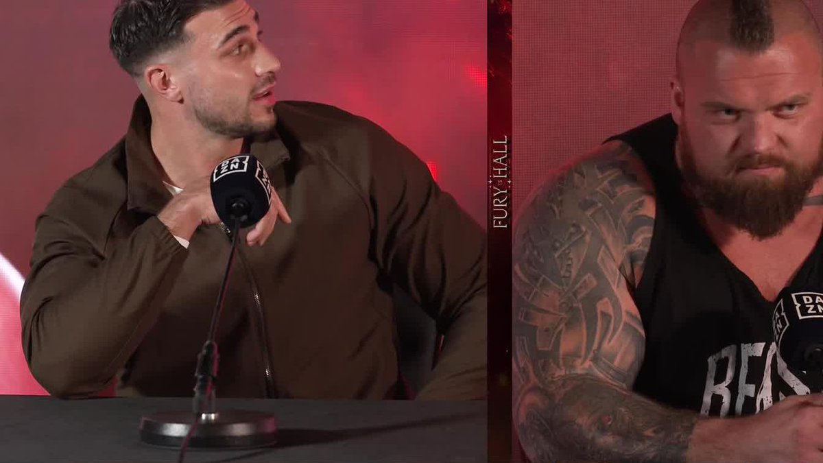 "John Fury is a bully of a man" 😱 Eddie Hall - The Beast #BeautyVsTheBeast | June 13 | Live Exclusively on DAZN ▪️
