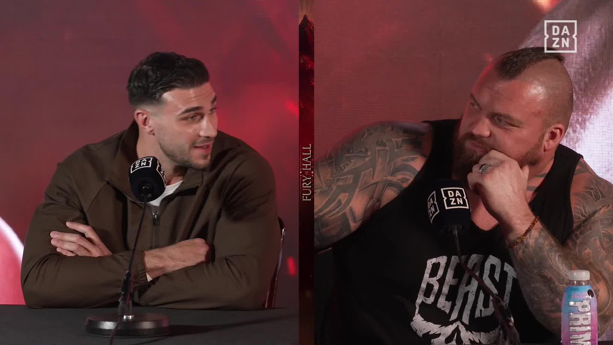 "You can't put muscles on chins" 😆 Tommy Fury #BeautyVsTheBeast | June 13 | Live Exclusively on DAZN ▪️