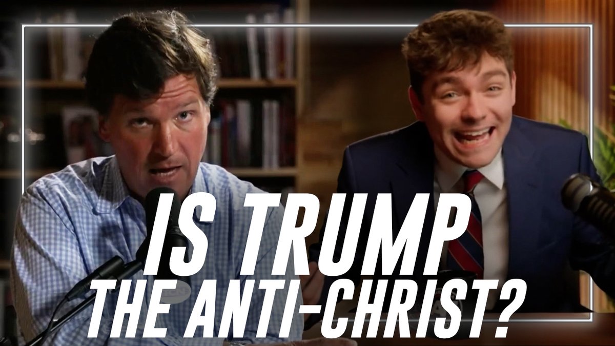 EXCLUSIVE: Alex Jones Responds To Tucker Carlson & Nick Fuentes Saying That Trump Could Be The Anti-Christ! 🔴WATCH/SHARE THE LIVE ALEX JONES SHOW NOW: