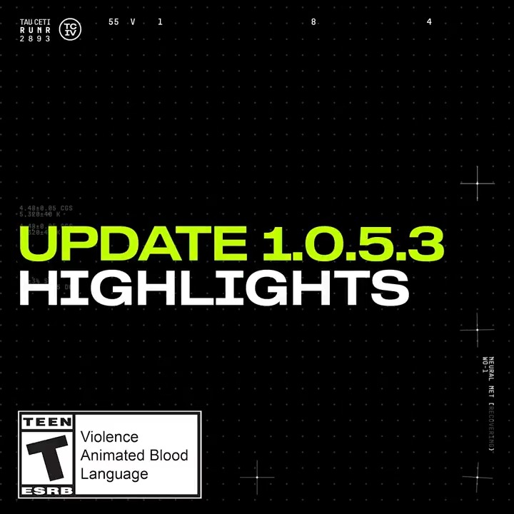 Update 1.0.5.3 is live, featuring changes to knife PvP damage, bubble shields, and more. Full details: