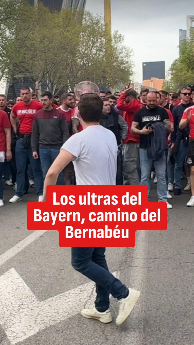 🎥 Los ultras del Bayern, camino del Bernabéu