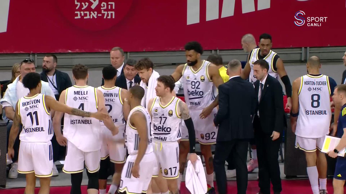 🏀DEVRE 📍Hapoel Tel Aviv 51 - 38 Fenerbahçe Beko