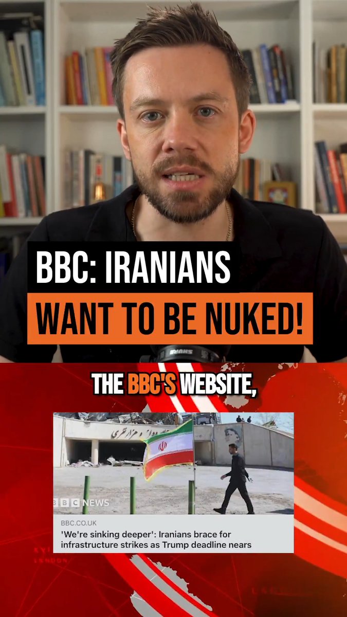 The BBC just helped normalise nuclear extermination. This is insane.