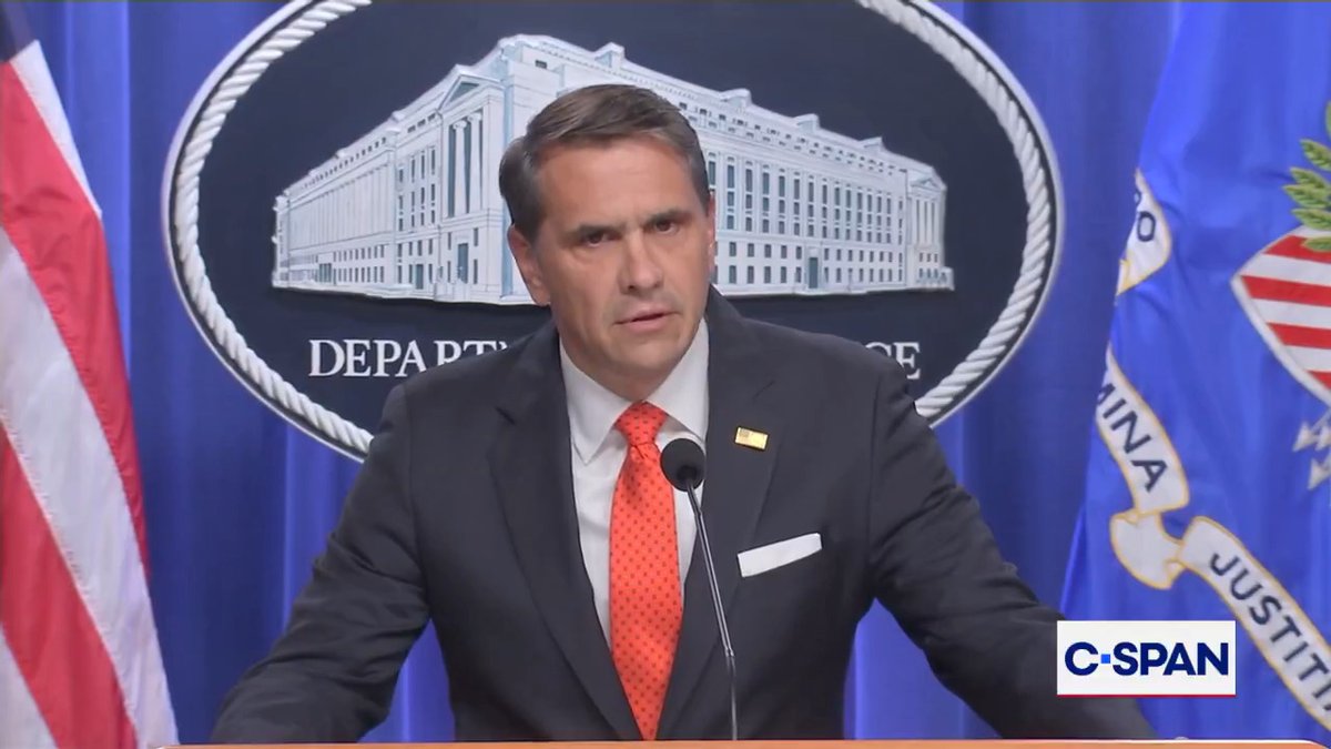 Acting Attorney General Todd Blanche thanks Pam Bondi: "It has been an honor to serve with her and I know that what she has coming up next we will continue to hopefully be able to work together."
