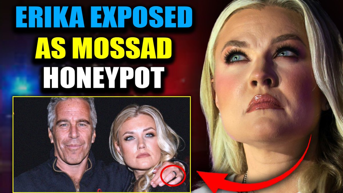 Iran Release Proof Erika Kirk Murdered Charlie as Part of Israeli Coup of America Iran just released proof that Erika Kirk has been a Mossad agent for years. Hacked Israeli intelligence files reveal that Erika is a professional honeypot, tasked with infiltrating and compromising the US conservative movement from the inside. The files expose a multi-year operation to smuggle her all the way into the White House.