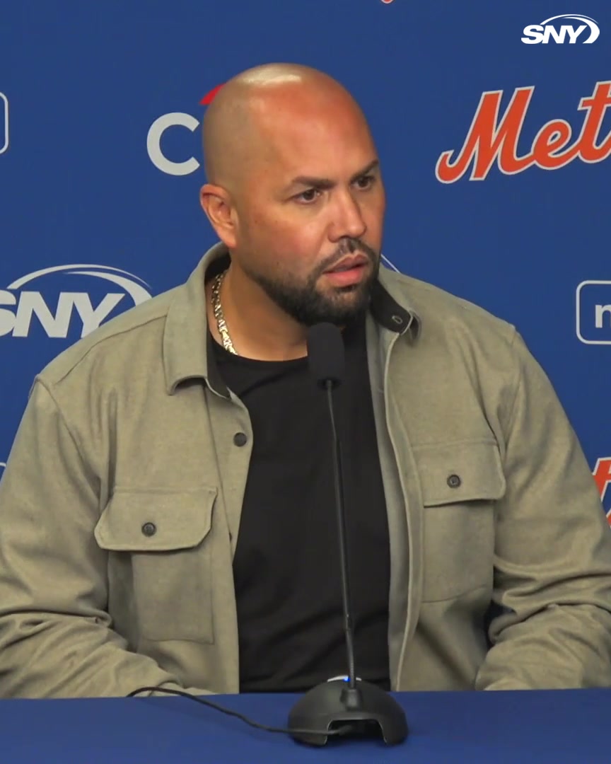 Carlos Beltrán was at his daughter's volleyball tournament when he got a call from Steve Cohen and found out that his number would be retired by the Mets "I was very humbled to hear that - it's a validation of the effort of my career as a ball player"