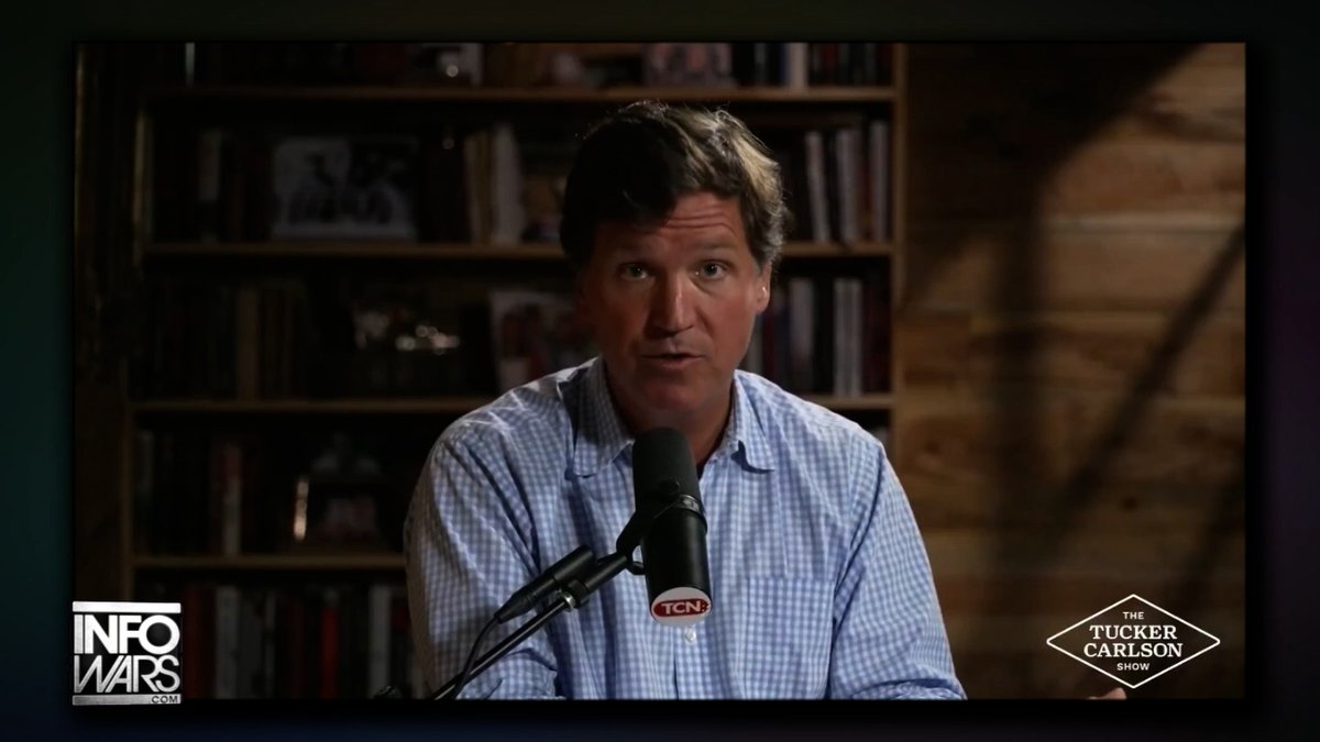 VIDEO: "If You Reach The End Of Your Conventional Power, Where Does That Leave You? With Non-Conventional Power— What's That A Euphonism For? Nuclear Weapons!" Tucker Carlson Warns That Nuclear Warfare Is On The Horizon If The Iran Conflict Continues & Says It Would "Wipe Out A Country Of 92 Million People!" 🔴WATCH/SHARE THE LIVE ALEX JONES SHOW NOW: