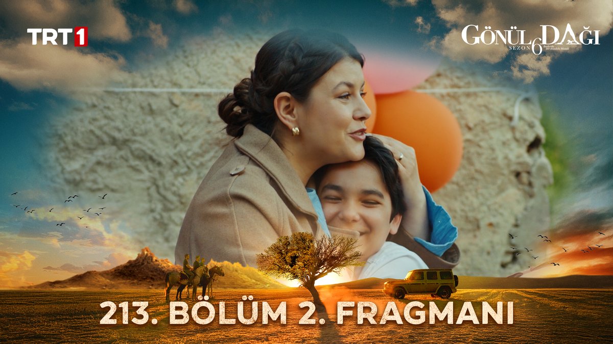 “Dünyada sarılmayacak bir yara yoktur, yeter ki anne eli değsin.” 213. Bölüm 2. Fragmanı 🎬 Gönül Dağı yeni bölümüyle cumartesi saat 20.00’de TRT 1’de! TRT 1